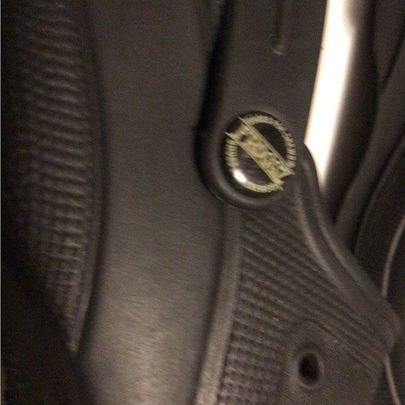 Shoes for
unisex men size 10 women size 12 black crocs slip resistant clog - Picture 7 of 9